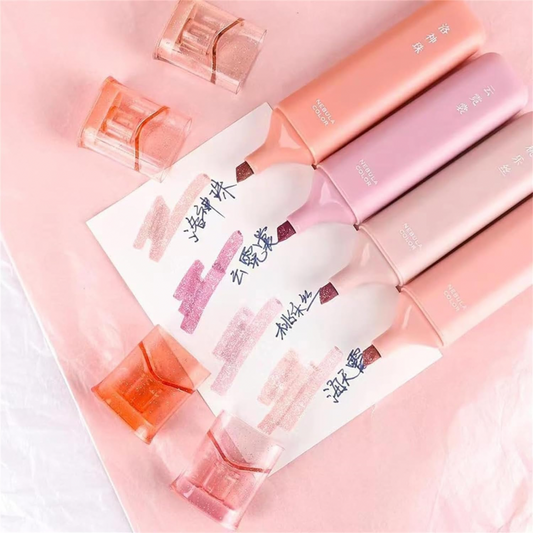 Highlighters Sparkle, pack de 4 marcadores con Glitter.